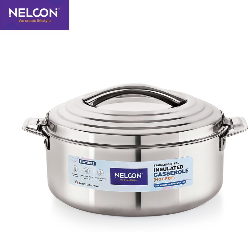 Nelcon Stainless Steel Double Walled Insulated Hotpot - Image 2