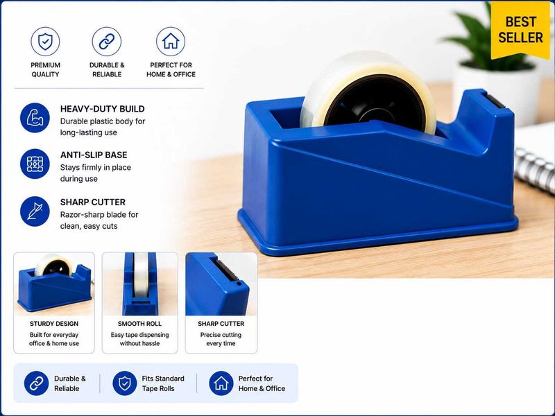 Richline Super Single Sided Hand Held Tape Dispenser - Image 5