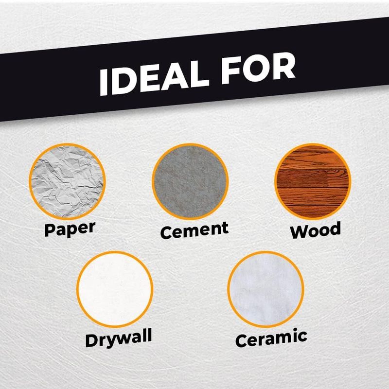 Drisona Self-Adhesive Masking Tape Roll 2 Inch 20m (Set of 2, Off - Image 3