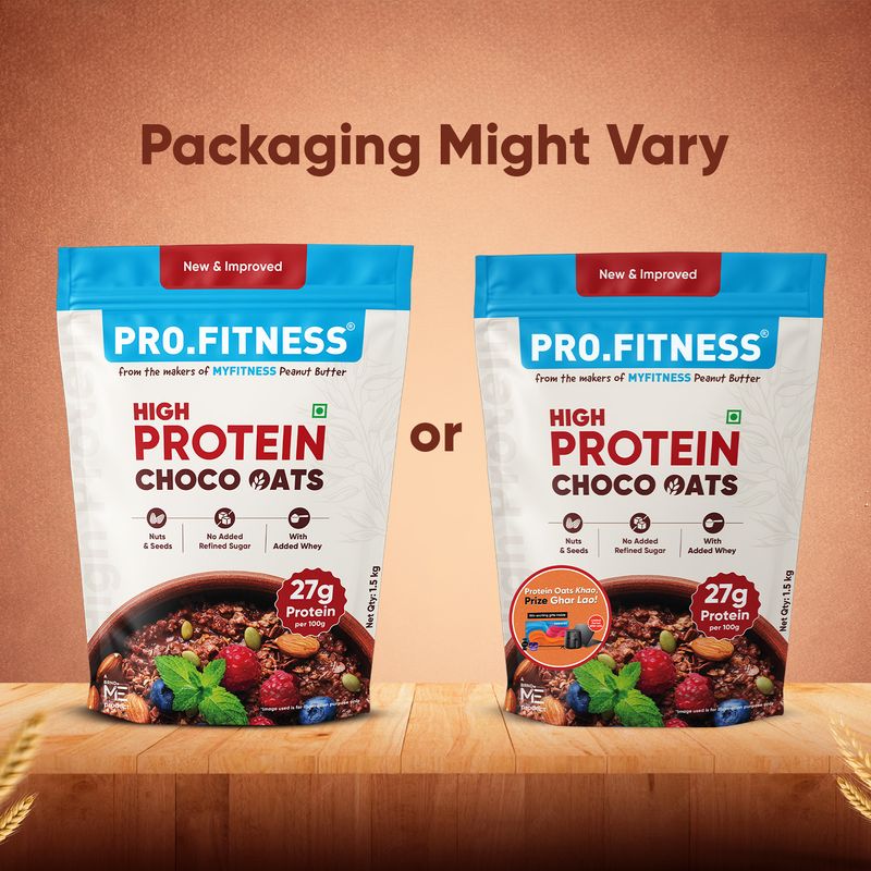 Pro.Fitness 27g High Protein Chocolate Oats - Image 3
