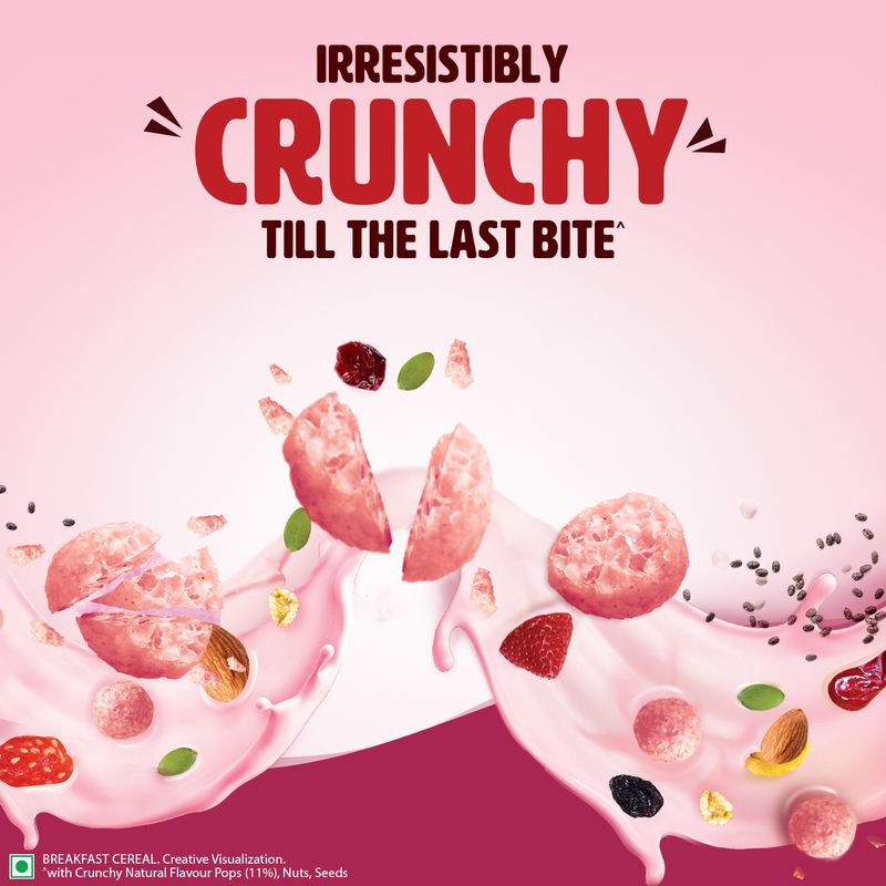 Saffola Muesli Berry Crunch with Flavour Pops, 15 in 1 - Image 5