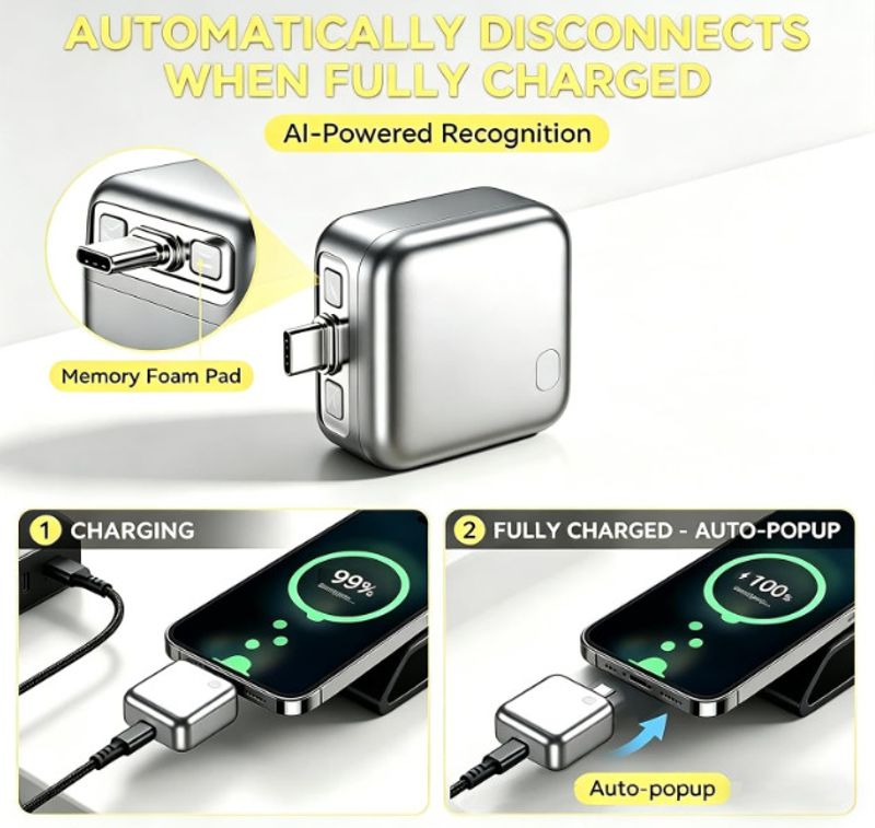 LifeLily 140W Smart Auto Disconnect Charger - Image 3