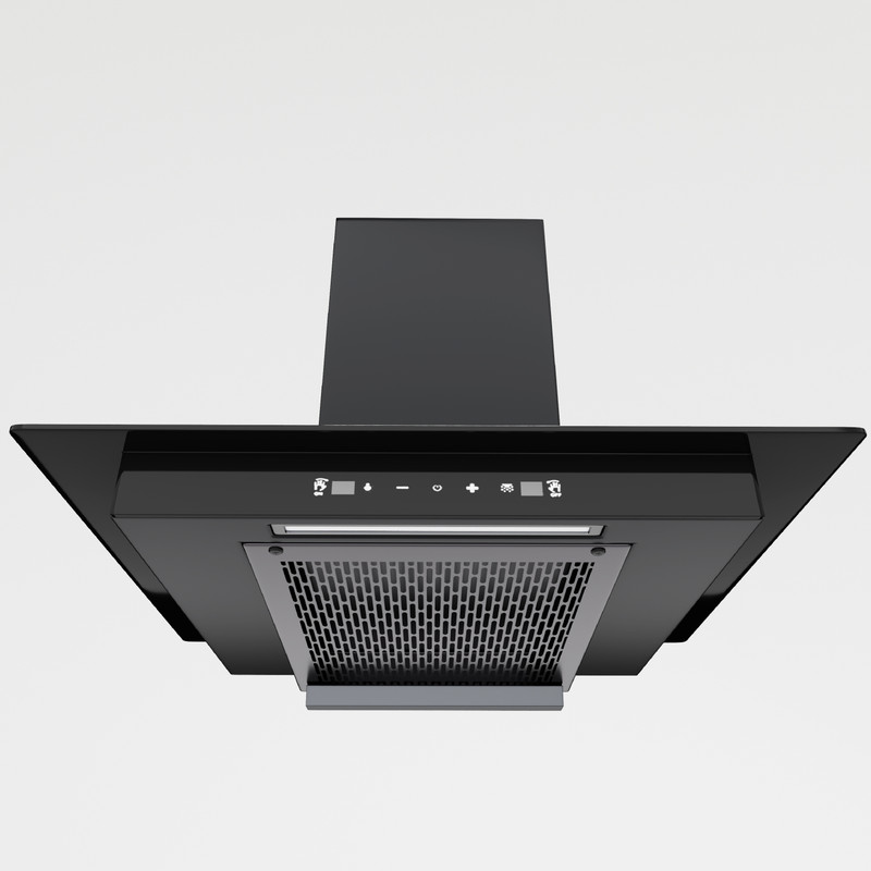 Lifelong LLLACC0260 1200 CMH 60 cm Touch+ Motion Sensor Control 60 cm Auto Clean Chimney (Wall Mounted, Black)