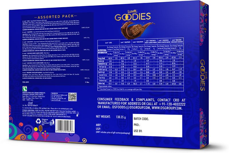 Goodies Chocolates Assorted Gift Pack by LuvIt - Image 6