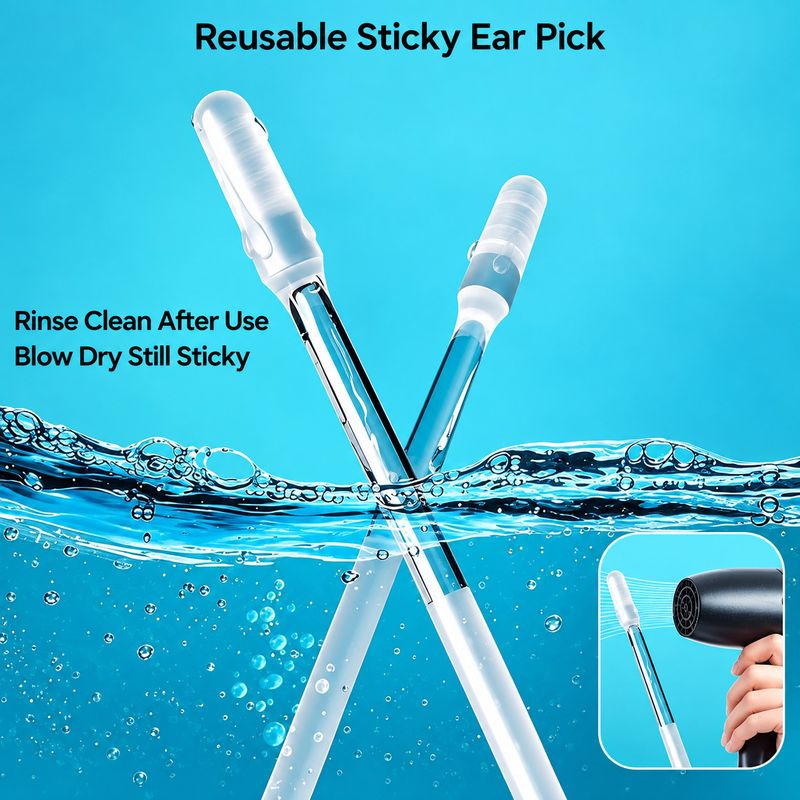 BBBIKINI 24 Pcs Ear Wax Removal Sticks - Image 5