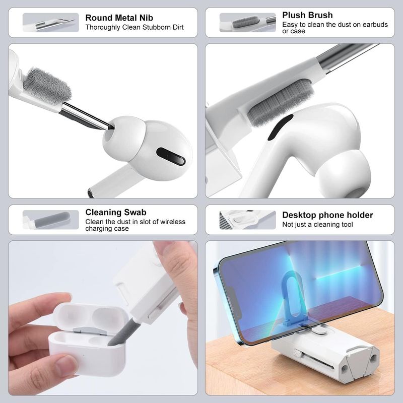 VRPRIME 8-in-1 Laptop Cleaning Kit with 250ml Spray - Image 4
