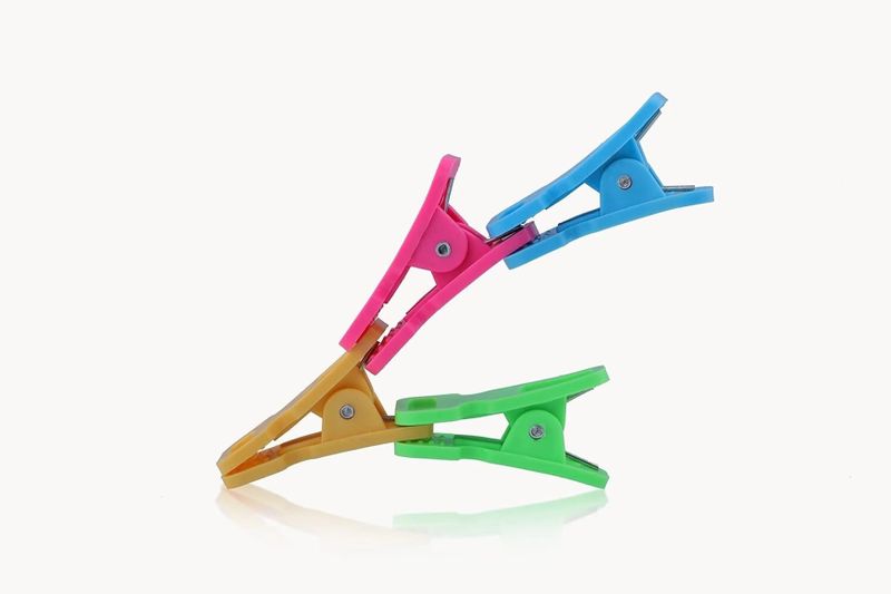 Stysol Heavy Duty (Multi 60 Pcs) Non Slip Plastic Clothes Drying Clips Plastic Cloth Clips (Multicolor Pack of 60) - Image 6