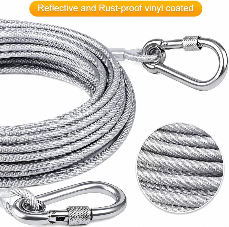 JILOX Steel Cloth Drying Rope 10-Meter - Image 3