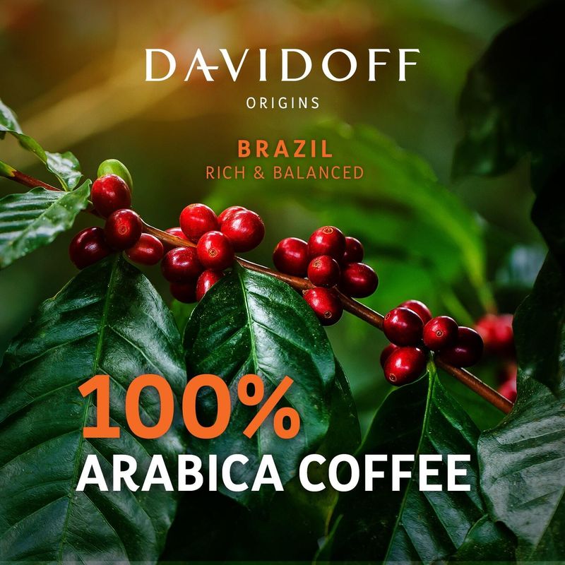 Davidoff Caf Origins Brazil Instant Coffee 100g - Image 3