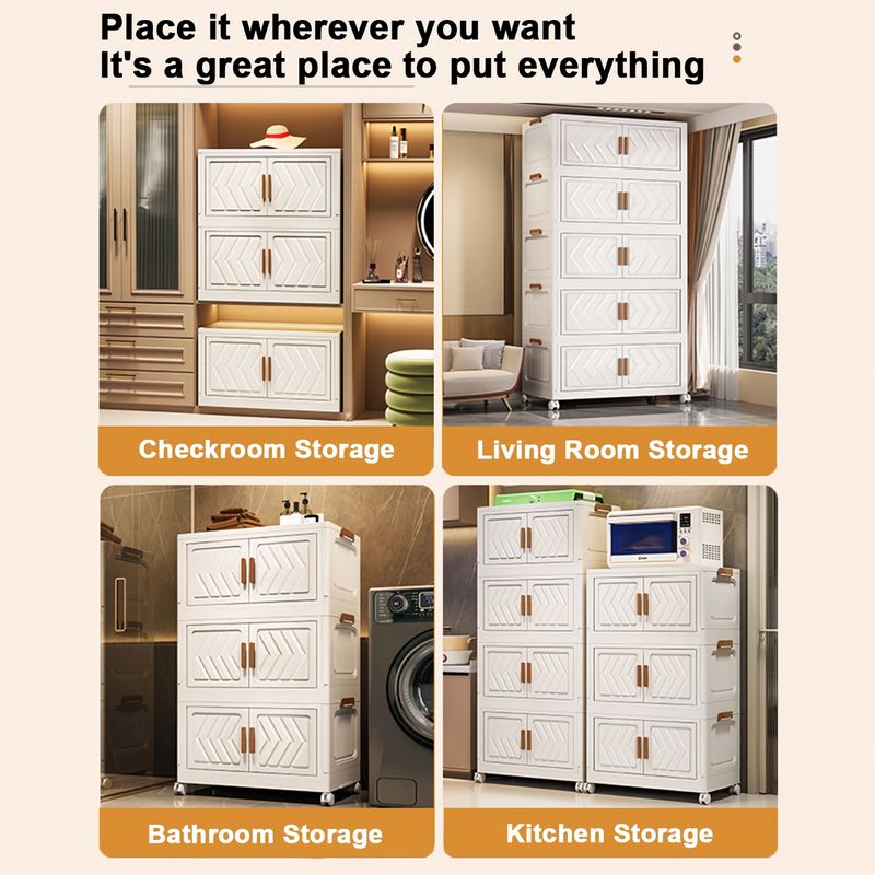 Sasimo Collapsible Wardrobe - Image 4