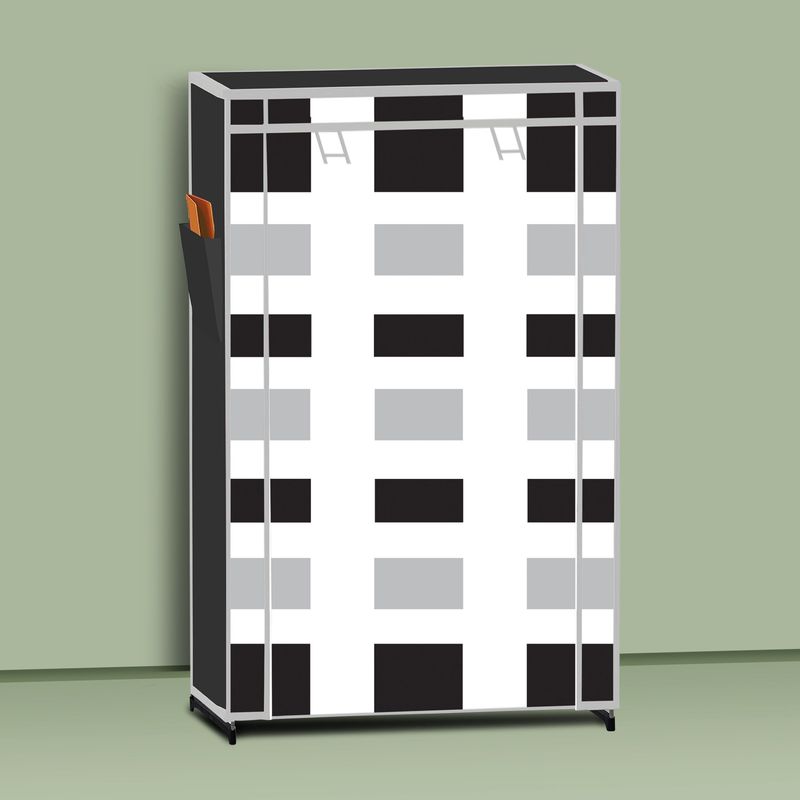 MEZIRE 6 Shelf Foldable Wardrobe - Image 5