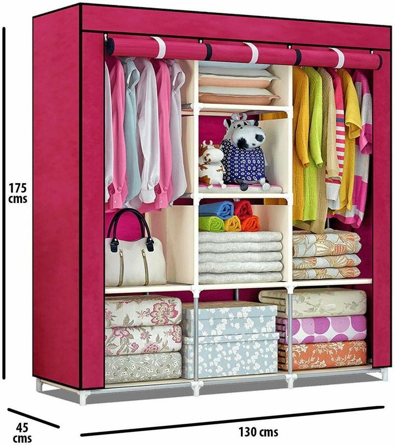 Attache Carbon Steel Collapsible Wardrobe - Image 5
