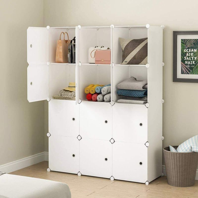 KriShyam 12 Door Collapsible Wardrobe - Image 3
