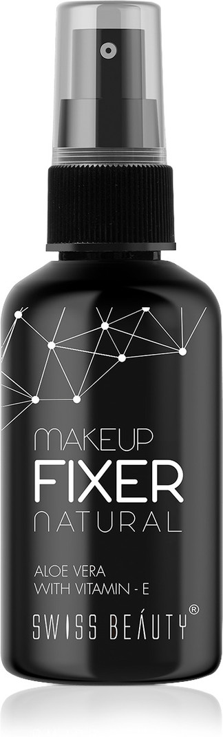 SWISS BEAUTY Professional Makeup Fixer Spray | Long Lasting | Aloe Vera & Vitamin E Primer - 70 ml Transparent
