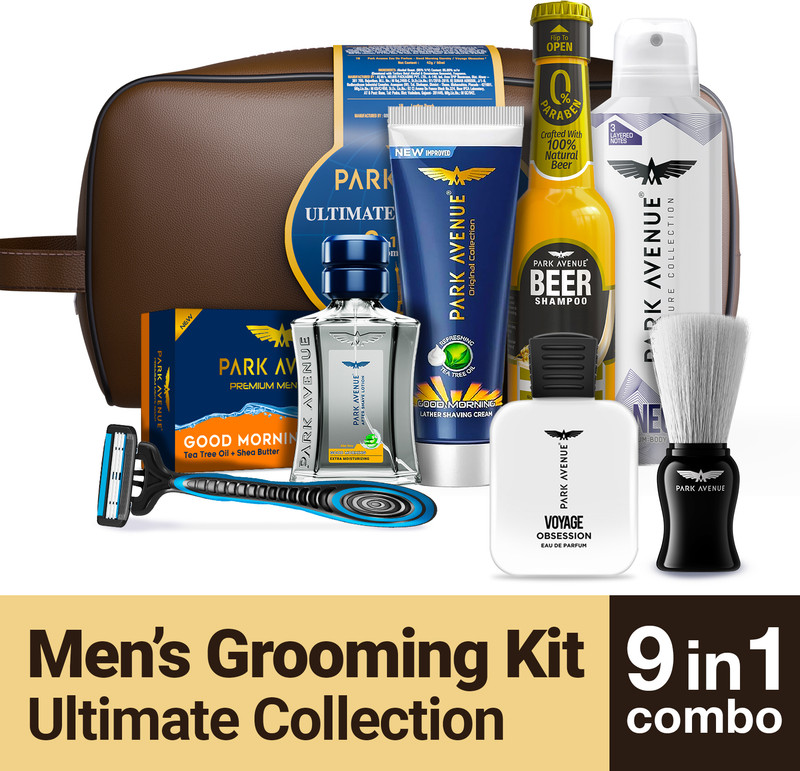 Ultimate Grooming Kit for Men (9 Items in the set)