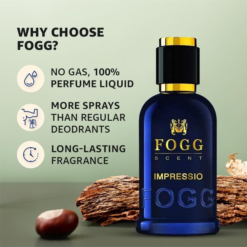 FOGG Impressio Eau de Parfum 100 ml - Image 5