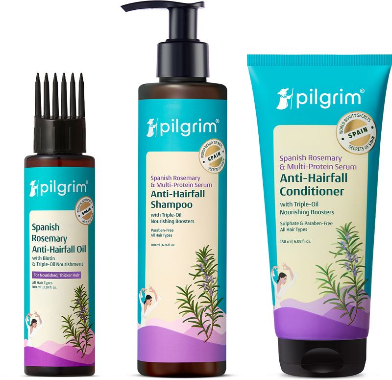 Pilgrim Spanish Rosemary Anti-Hairfall Shampoo 200ml - Image 2
