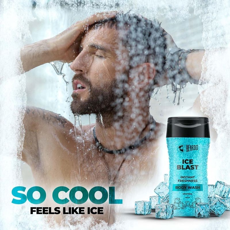 BEARDO Combo Hair Serum, Sunscreen, Perfume, Body Wash, Face Wash & - Image 3