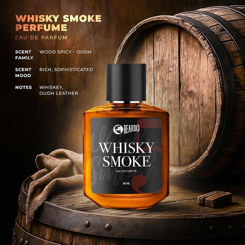 BEARDO Whisky Smoke Perfume for Men, 50ml - Image 4