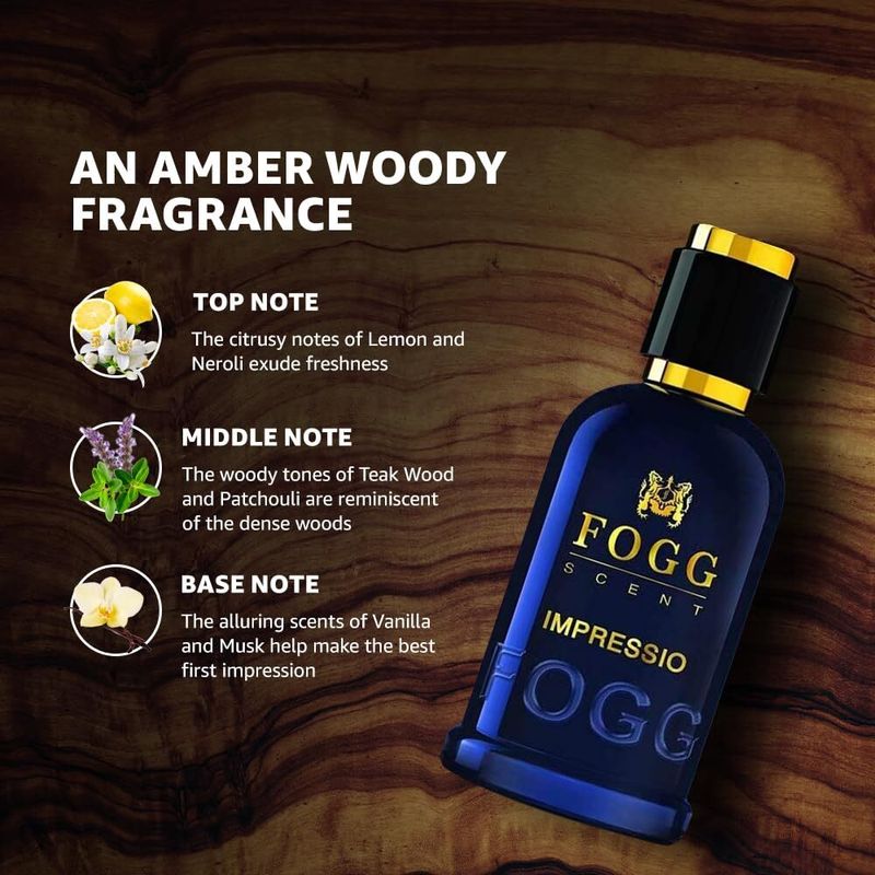 FOGG Impressio Eau de Parfum 100 ml - Image 3