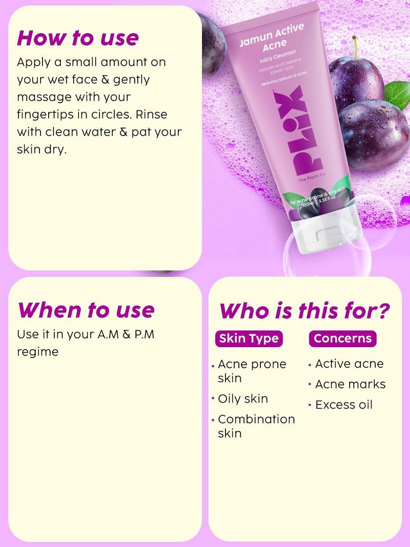 The Plant Fix Plix 10% Niacinamide Jamun Face Serum - Image 6