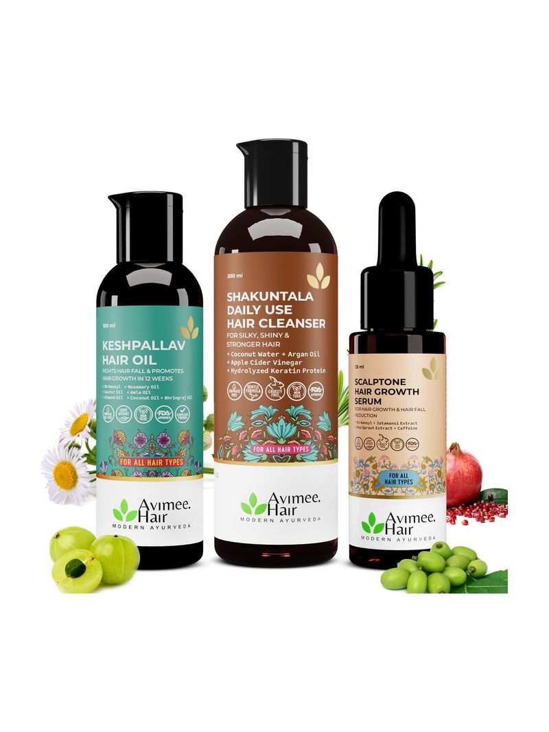 Avimee Herbal Hair Growth Kit 100ml - Image 2