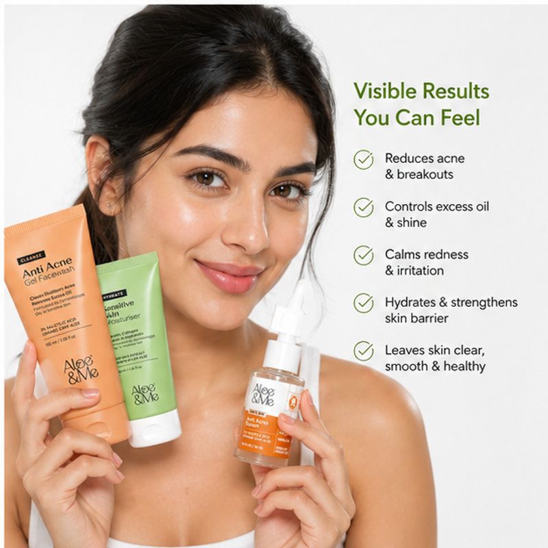 aloe&me 3-Step Anti Acne Kit - Image 6
