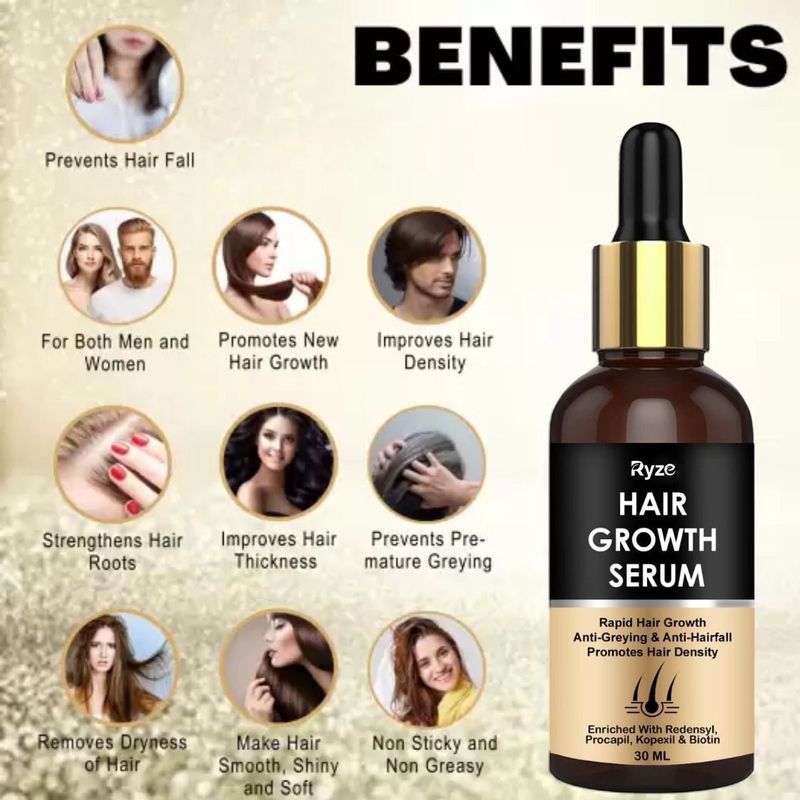 Ryze Advanced Serum for Hair Growth - Image 3