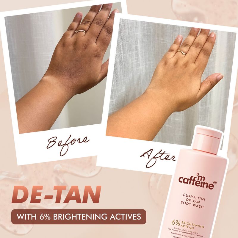 mCaffeine 3-in-1 Take A Dip Deo Body Wash & Guava Tini De-Tan Body - Image 6