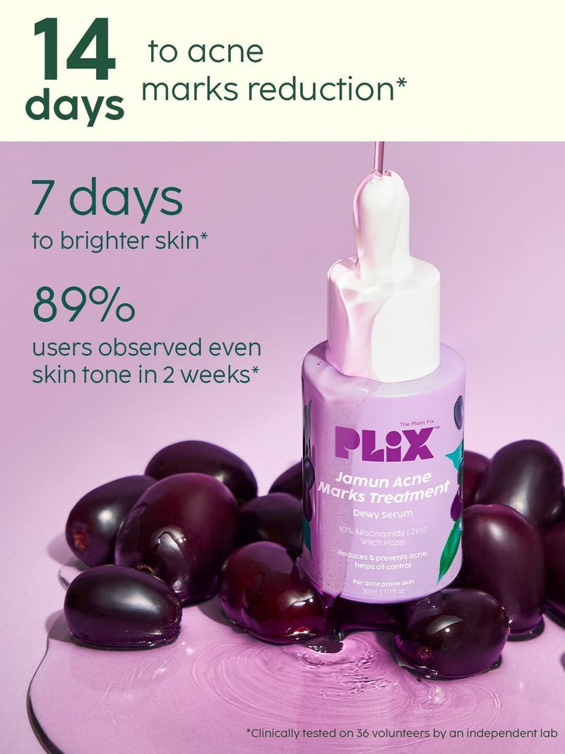 The Plant Fix Plix 10% Niacinamide Jamun Face Serum - Image 4