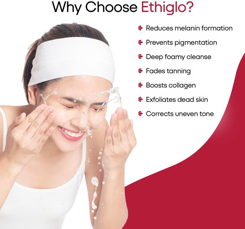 ETHIGLO Skin Lightening Face Wash - Image 5