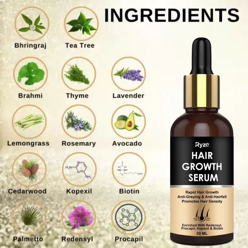 Ryze Advanced Serum for Hair Growth - Image 4