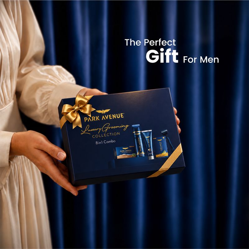 PARK AVENUE Luxury Grooming Kit for Men (8 Items in the set) - Image 6