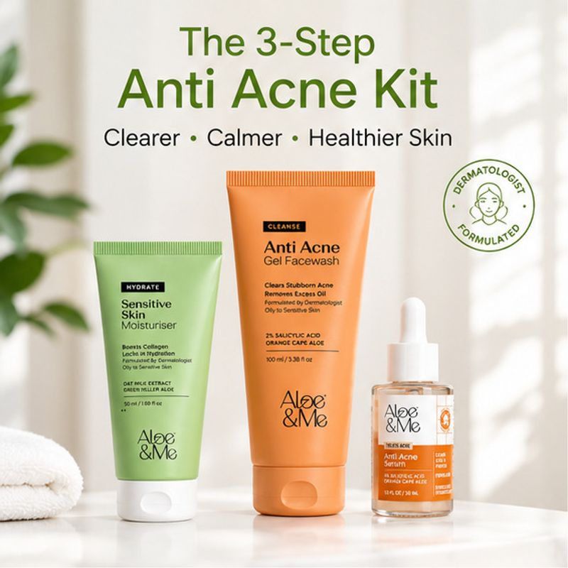 aloe&me 3-Step Anti Acne Kit - Image 3