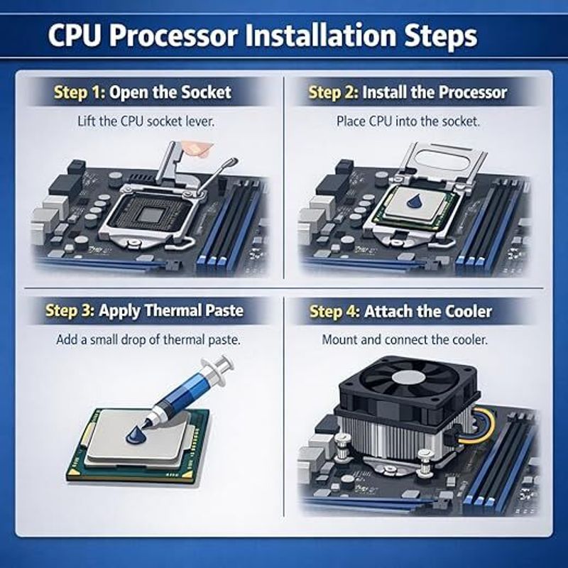 CPU WALA Core i5 8500 Combo Kit + 4GB DDR4 RAM - Image 4
