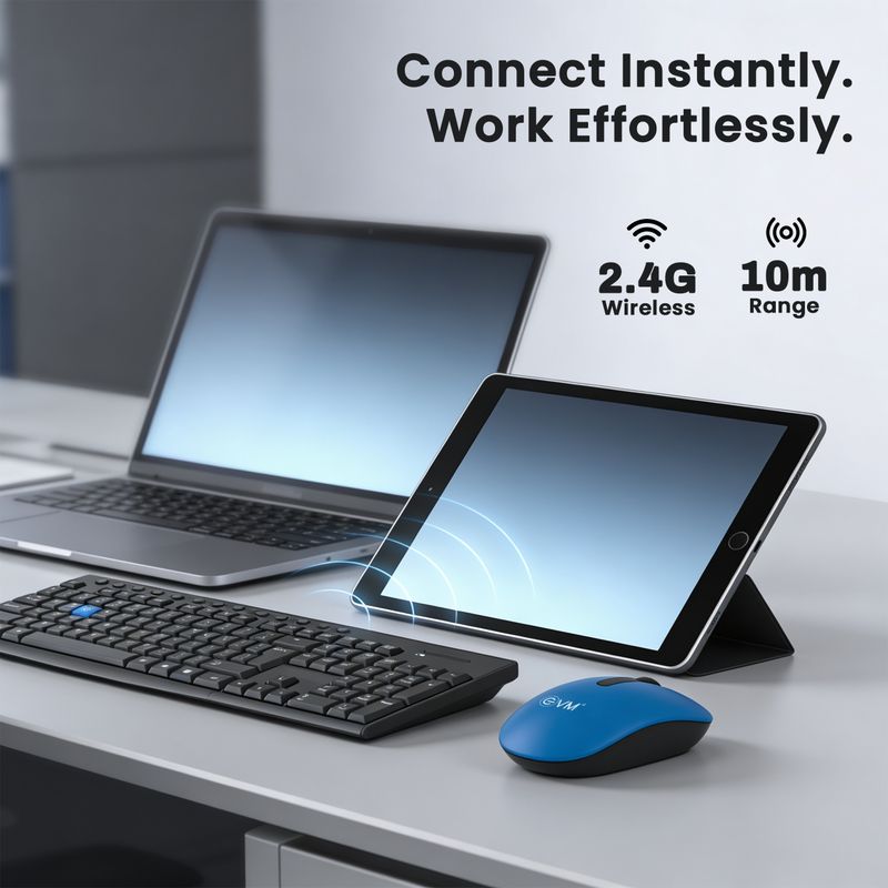 EVM EnKey 3W042 Wireless Laptop Keyboard 4g - Image 4