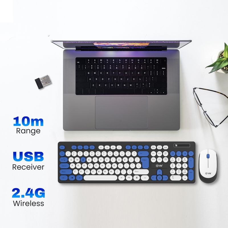 EVM WLKM-045 Wireless Bluetooth Keyboard - Image 6