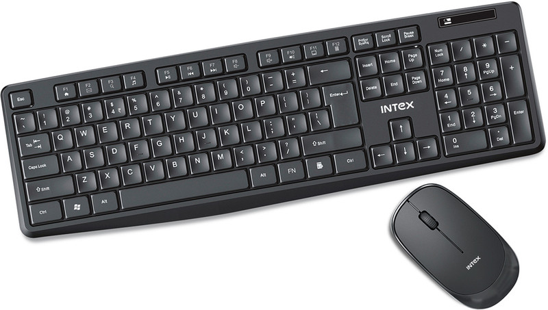 intex it wlkbm01 wireless standard desktop keyboard compatible desktop laptop mac power mouse combo set