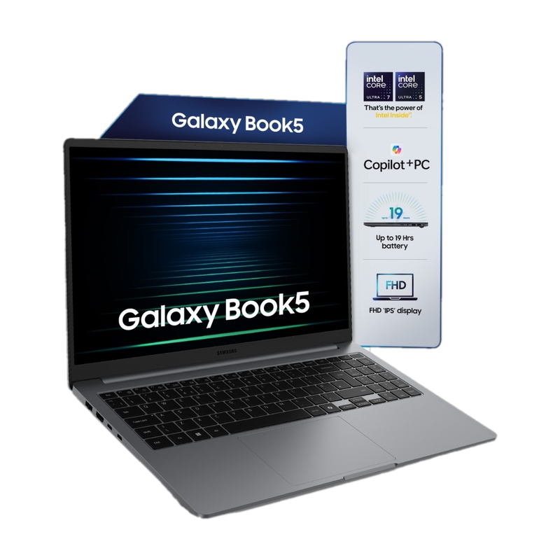 Samsung Galaxy Book5 AI Intel Core Ultra 7 255U - 16GB/512GB - Image 2