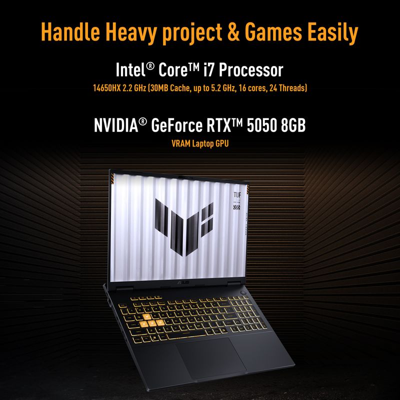 ASUS TUF Gaming F16 2026 Intel Core i7 14650HX - Image 6