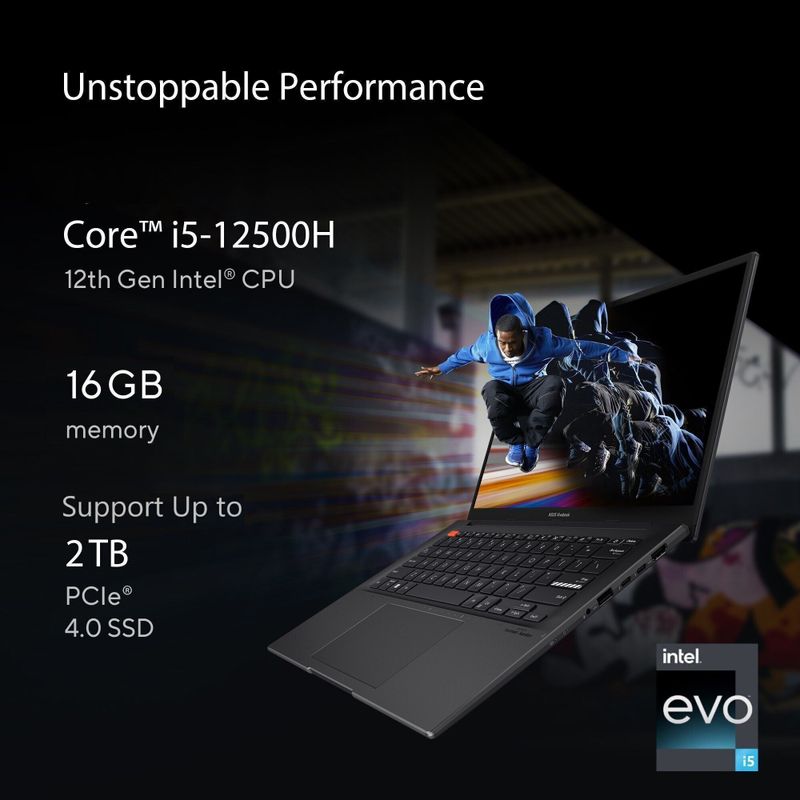 ASUS Vivobook S 14 Intel Core i5 12th Gen 12500H - Image 4
