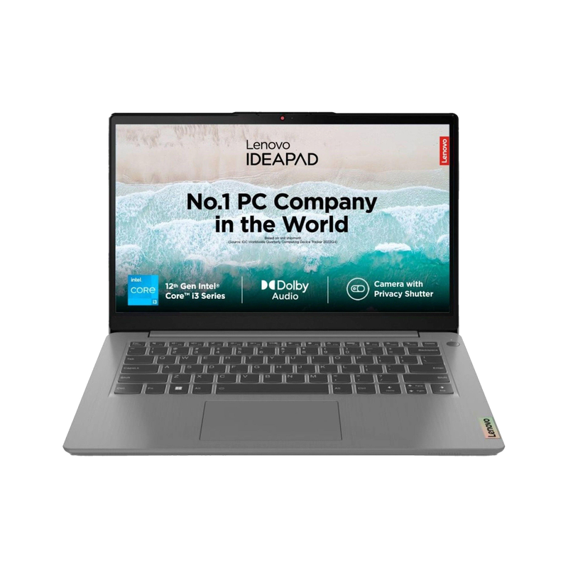 Lenovo IdeaPad 3 Intel Core i3 12th Gen 1215U - (8 GB/512 GB SSD/Windows 11 Home) 14IAU7 Thin and Light Laptop (14 Inch, Arctic Grey, 1.43 Kg, With MS Office) - Image 2