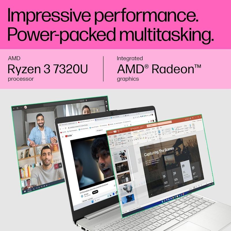 HP 15 (2024) AMD Ryzen 3 7320U 8GB/512GB SSD - Image 6