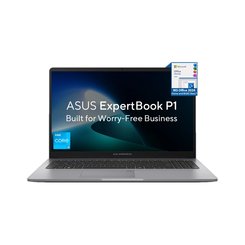 ASUS Expertbook P1 with 1 Yr ADP(i3 14th Gen) Intel Core 3 13th Gen 1315U - (16 GB/512 GB SSD/Windows 11 Home) P1503CVA-S71074WS Thin and Light Laptop