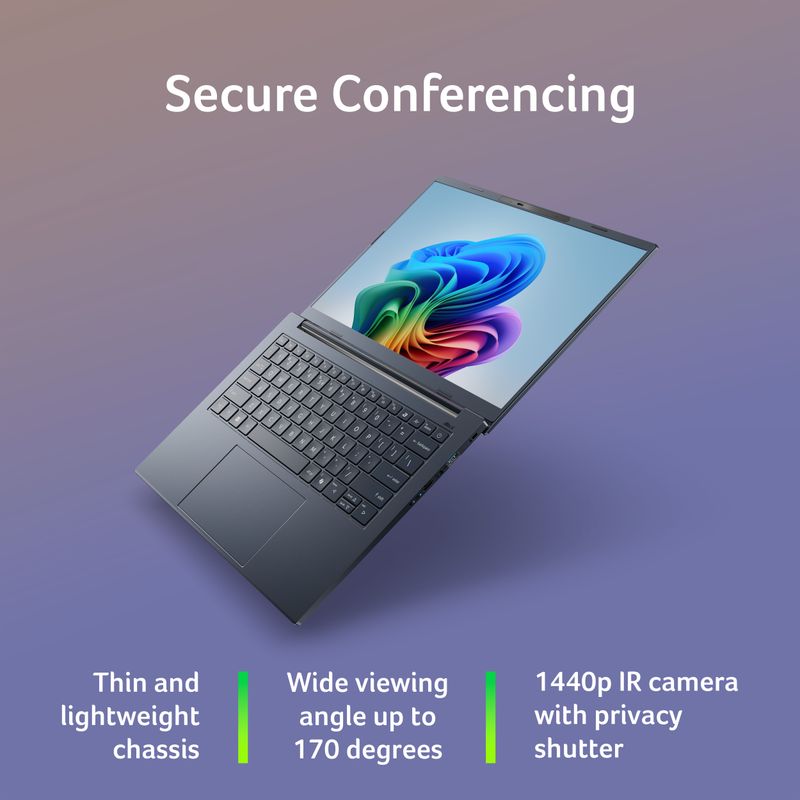 Acer Aspire 14 AI Office 2024 + M365 Basic Snapdragon X - Image 6