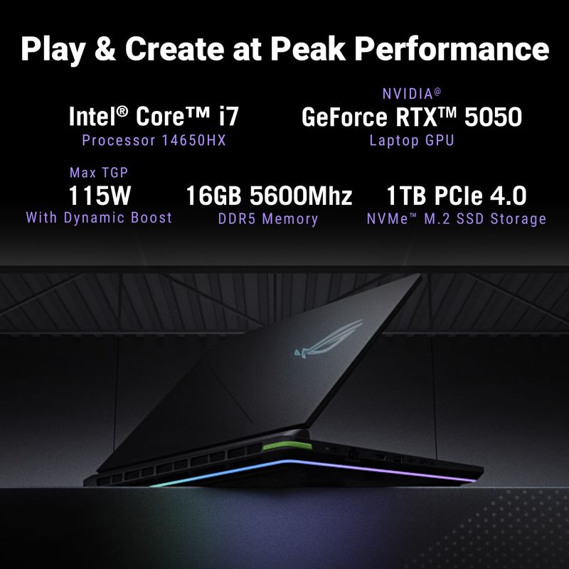 ASUS ROG Strix G16 (2026) Core i7, 16GB/1TB, 8GB Graphics - Image 6