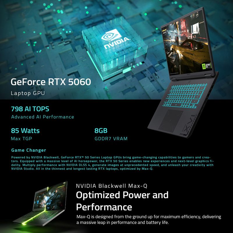 GIGABYTE GAMING A16 AMD Ryzen 7 260 16GB 512GB SSD - Image 4