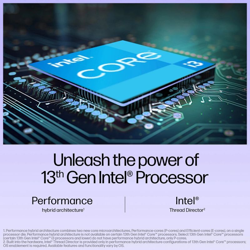 HP Laptop Intel Core i3 13th Gen 1315U 8GB 512GB SSD - Image 3