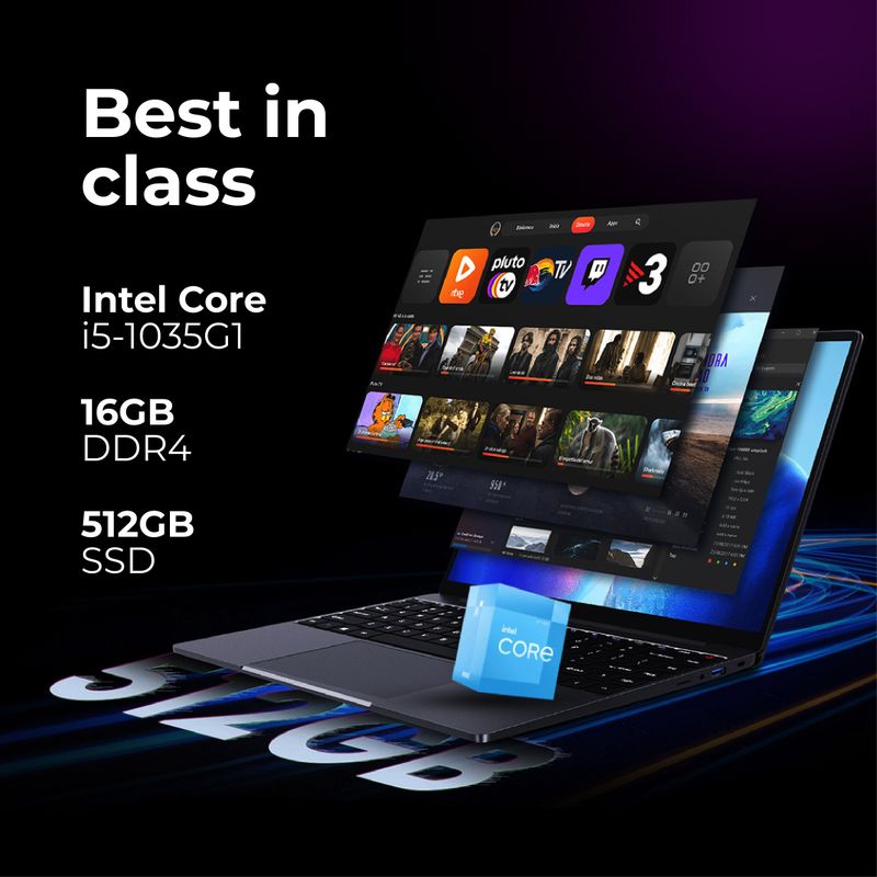 CHUWI Intel Core i5 1035G1 16GB 512GB SSD - Image 3