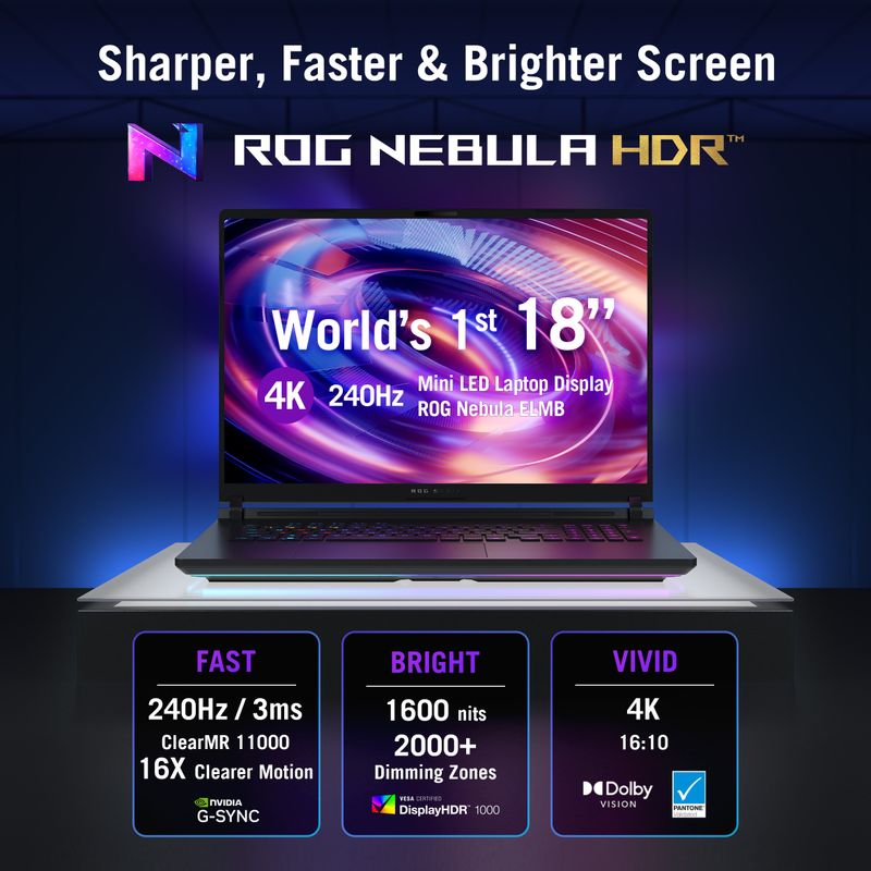 ASUS ROG Strix SCAR 18 (2026) Intel Core Ultra 9 290HX Plus - Image 3